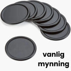 Chalkboard Top Mason Jar Lids (Regular - 12 set)